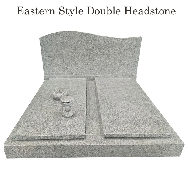 eastern style companion headstones